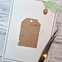 Special Delivery Tag die from Gummiapan 43,5 x 65mm