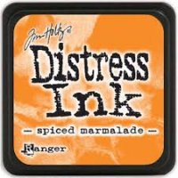 spiced marmalade, distress ink, tim holtz