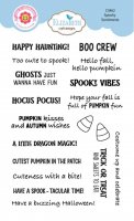 SPOOKY SENTIMENTS Halloween clear stamp set from Elizabeth Craft designs