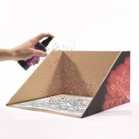 Spray box - Låda att spraya och kladda i från Vaessen Creative