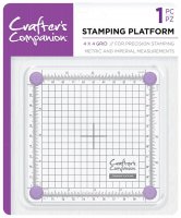 Stamping Platform 4x4 grid - Stämplingsredskap från Crafter's Companion ca 10x10 cm