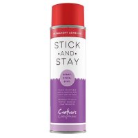 Stick and Stay Mounting Adhesive Red Can - Permanent spraylim från Crafter's Companion