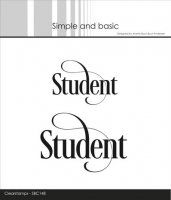 Student Clear Stamp set - Stämpelset från Simple & Basic