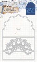 Doily folder die set - Stansmallar att göra folder med från Studio Light 14,2x20,1 cm