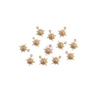 Sugar Cookie Snowflakes metal charms - Metalldekorationer snöflingor från Prima Marketing