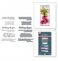 SUMMER SOLSTICE GARDEN press plate - Pressplatta från Spellbinders