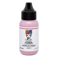 TAFFY PINK heavy body acrylic paint - Rosaaktig akrylfärg från Dina Wakley 29 ml