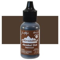 Teakwood alcohol ink - Teakbrun alco-ink från Ranger Ink