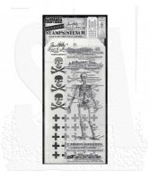 THE CHEMIST STAMP AND STENCIL SET - Stämplar och schabloner från Tim Holtz Stamper's Anonymous