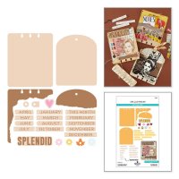 TORN EDGES CARDLAB TURN THE PAGE DIE SET from Spellbinders