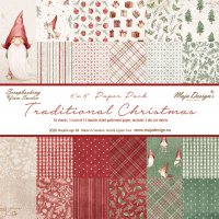 TRADITIONAL CHRISTMAS paper pack 6x6 from Maja Design 15x15 cm