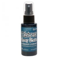 Uncharted mariner distress spray stain - Mörkblå spray från Tim Holtz Ranger ink