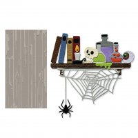 VAULT SIDE-ORDER LABORATORY Halloween die set - Stansmallar från Tim Holtz Sizzix