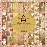 Vintage Christmas 12x12 Inch Paper Pack from Paper favourites 30x30 cm