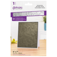 Vintage Scroll 3D Embossing Folder 5x7 from Crafter's Companion 12,7x17,78 cm