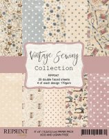 Sewing collection paper pack 6x6 from Reprint 15x15 cm