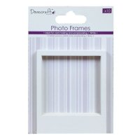 White photo frames - Vita polaroidfotoramar från Dovecraft