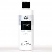WHITE GESSO surface primer 8 fl oz från Folk Art 236 ml