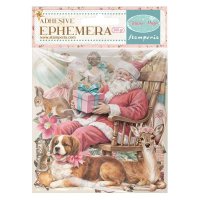 WINTER MAGIC EPHEMERA - Utstansade dekorationer med vintertema från Stamperia