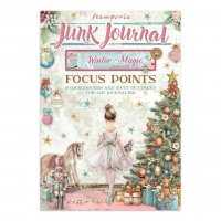 WINTER MAGIC JUNK JOURNAL FOCUS POINTS - Dekorationer från Stamperia A5