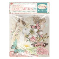 WONDERLAND ephemera - Utstansade dekorationer från Stamperia