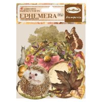 Woodland Ephemera - Dekorationer med skogs- och djurtema från Stamperia