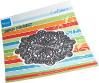 XL SNOWFLAKE art texture die - Snöflingestansmall från Marianne Design