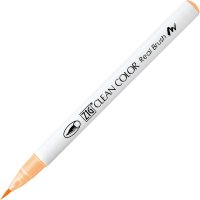 Pale orange 054 ZIG Clean color real brush - Ljusorange penselpenna med vattenbaserat bläck