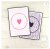 BAKGRUNDSTEXT KÄRLEK Background text love clear stamp from Hänglar & Wings A6
