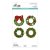 Classic Mouse Holiday Wreathe Cutting Dies - Stansmallar från Spellbinders