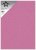 LIGHT PINK GLITTER PAPER - Rosa glitterpapper från Paper favourites A4