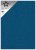 OCEAN BLUE GLITTER CARDSTOCK - Havsblått glitterpapper från Paper favourites A4