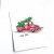 Pickup truck with a Christmas tree - Stämpel med lastbil med julgran från Gummiapan 9*5,8 cm