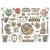 Sir Vagabond in Fantasy World Die Cuts Assorted (45pcs) Dekorationer från Stamperia