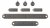 WORD PLAQUES AND TAGS Halloween 2024 metal charms from Tim Holtz Idea-ology