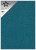 TURQUOISE GLITTER CARDSTOCK - Mörkturkost glitterpapper från Paper Favourites A4