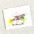 You colour my world text stamp - Stämpel med engelsk text från Gummiapan