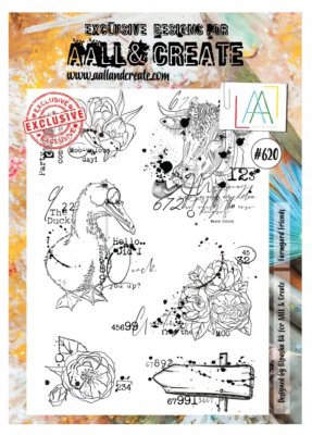 PRE-ORDER Farmyard friends clear stamp set from Bipasha BK AALL & Create A4