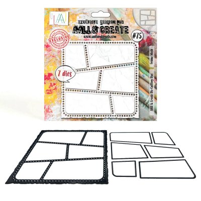 FRAME MESH metal die set - Stansmallar från AALL & Create