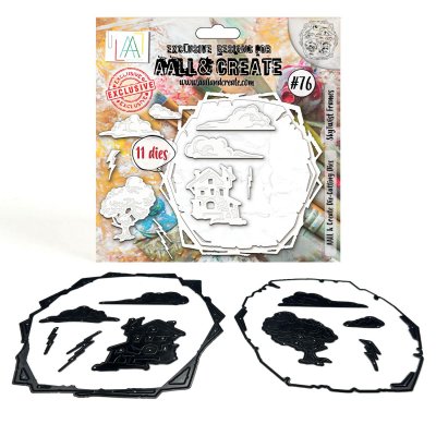 SKY TWIST FRAMES metal die set - Stansmallar från AALL & Create