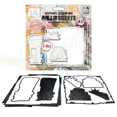 CLIMBING WOODS metal die set - Stansmallar från AALL & Create