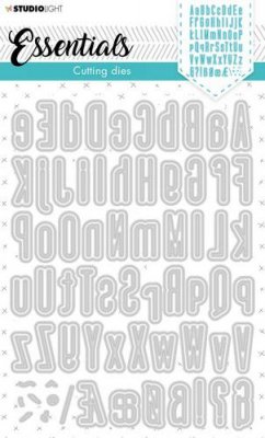 Alphabet Tall Essentials die set nr.390 from Studio Light 13,7x19,7 cm