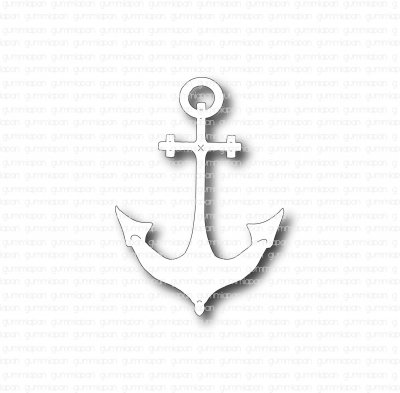Ankare - Stansmall från Gummiapan 2,5x3,6 cm