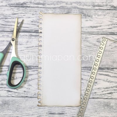 ANTECKNINGSBLADstansmall Gummiapan SlimLine ca 65 x 142 mm