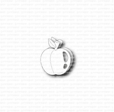 Apple layered die set from Gummiapan 2,9x3,6 cm