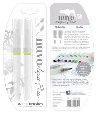 water brush, tonic studios, nuvo, vattenpensel