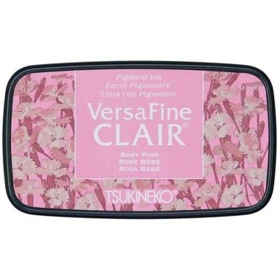 BABY PINK pigment ink pad - Rosa stämpeldyna från Versafine Clair