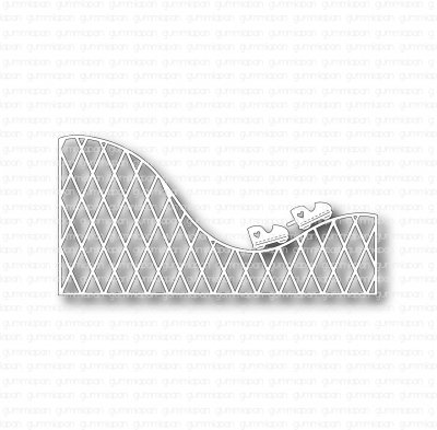 Berg- och dalbana - Stansmallar från Gummiapan 95x47 mm, 11x7 mm, 14x7 mm