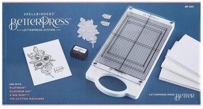 BETTERPRESS LETTERPRESS SYSTEM - Boktrycksmaskin från Spellbinders