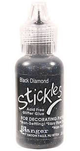 black diamon, stickles